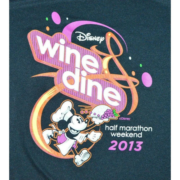 Champion Other - Disney Wine & Dine 2013 Half Marathon Champion Long Sleeve Running Shirt Medium